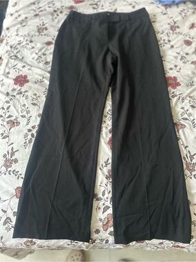 Thalian Black Pant with Pink Trim
